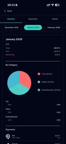 LoopBills screenshot 3