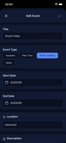 VacPlaner screenshot 3